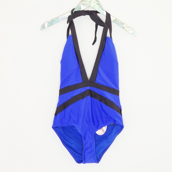 NWT Ted Baker Ralinda Blue One Piece Swimsuit - Picture 2 of 7